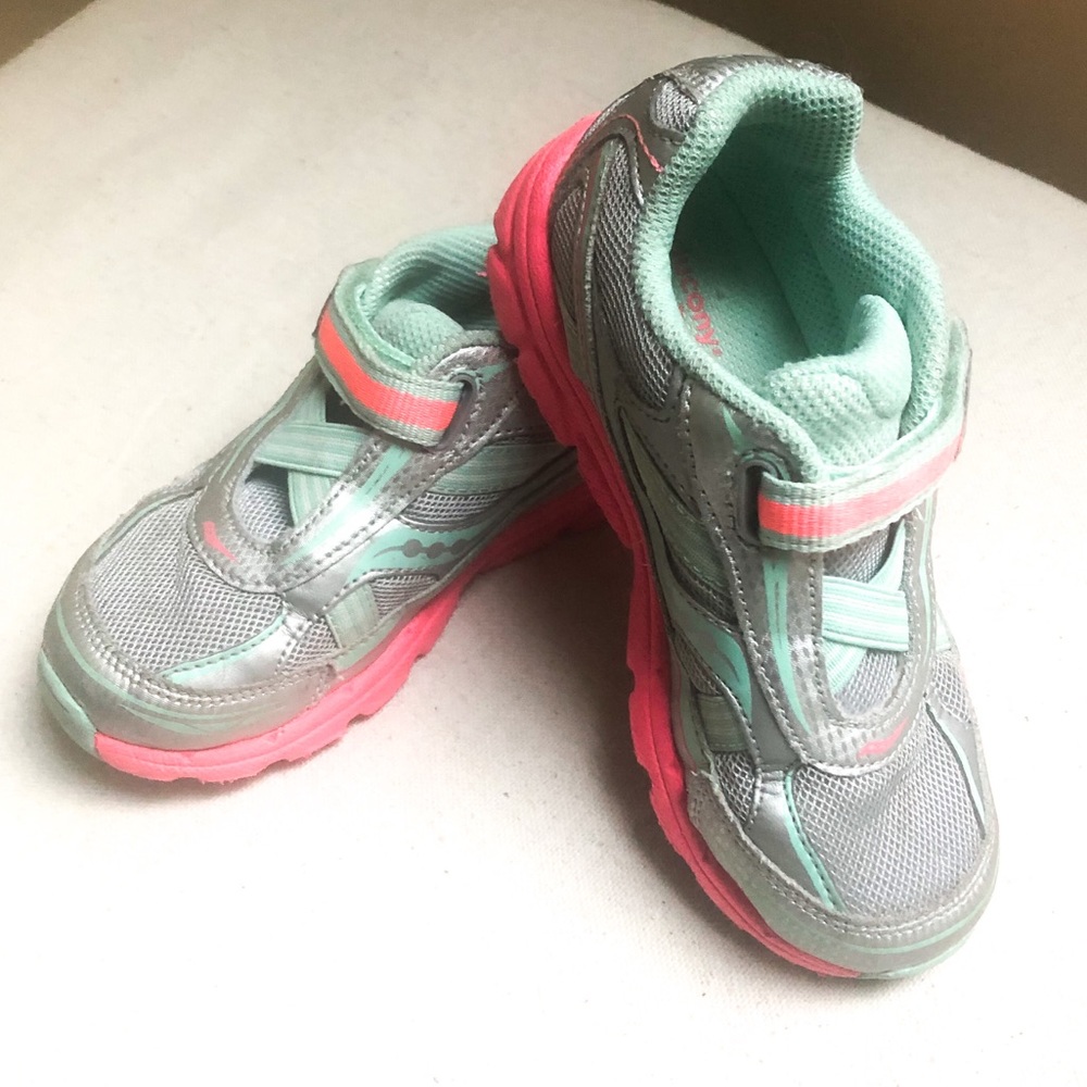 SAUCONY “Baby Ride” Girls’ Sneaker 11.5W